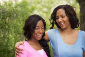 Mother and daughter