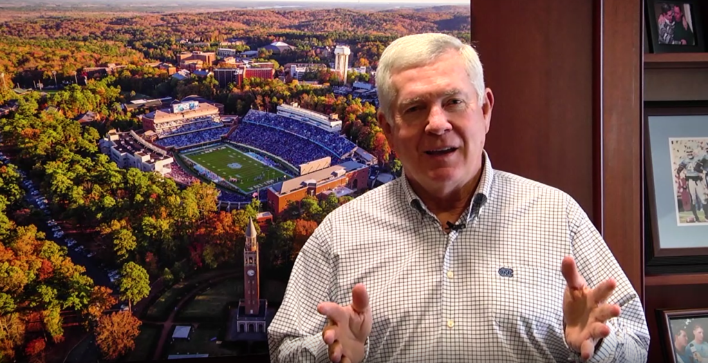 Talk It Out NC Partners with UNC Coach Mack Brown | Talk It Out